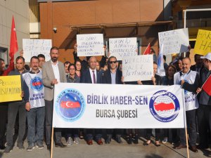 Bursa'da postacıların isyanı