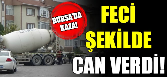 Bursa'da kaza!