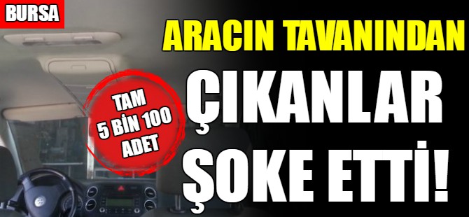 Bursa'da operasyon!