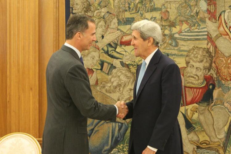 John Kerry, İspanya kralı ve başbakanı ile görüştü