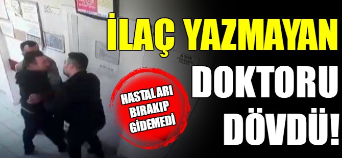 O halde bile hastaları bırakmadı