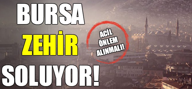 Bursa zehir soluyor!
