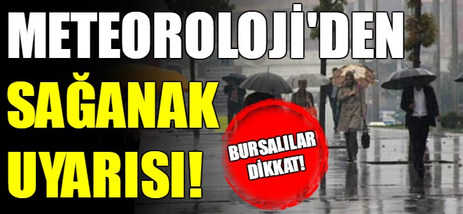 Bursalılar dikkat!