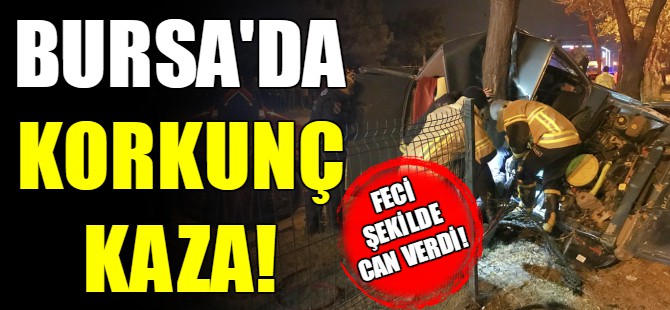 Bursa'da kaza!