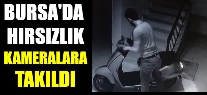Bursa'da hırsızlık