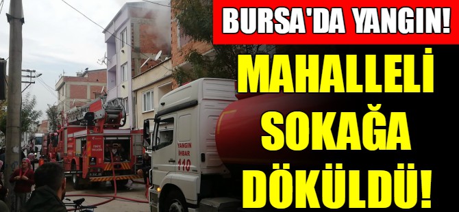 Bursa'da yangın!