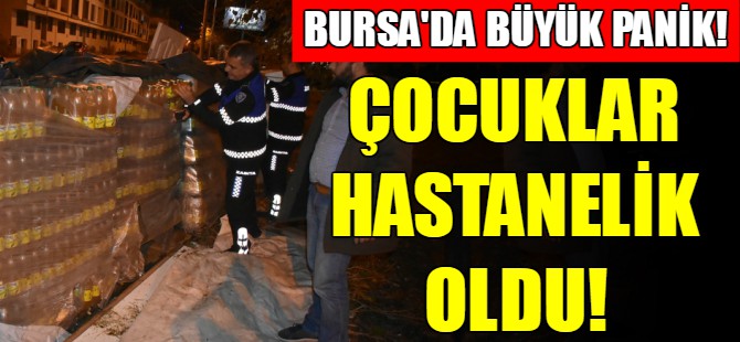 Bursa'da çocuklar zehirlendi