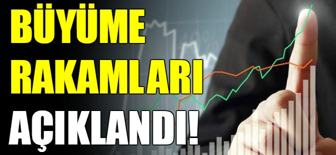 Büyüme rakamları açıklandı