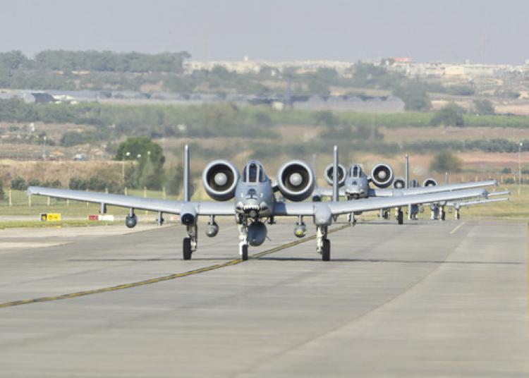 Pentagon, İncirlik’e gönderilen A-10’ların görüntülerini yayınladı
