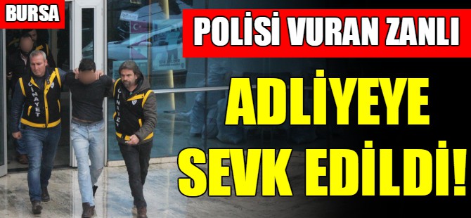 Bursa'da polisi vurdu!