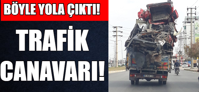 Trafikte tehlike saçtı