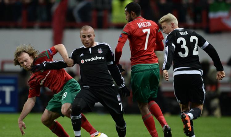 Lokomotiv Moskova ile 1-1 berabere kalan Beşiktaş avantajlı dönüyor