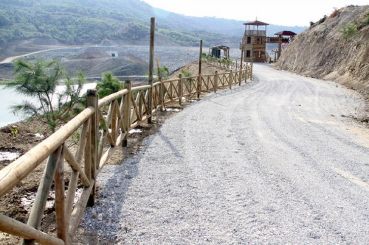 Barajın çevresi sosyal yaşam alanı yapılacak