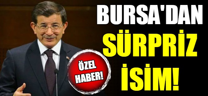Davutoğlu'nun partisine sürpriz isim!