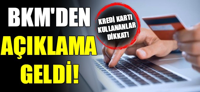 BKM’den kredi kartı açıklaması