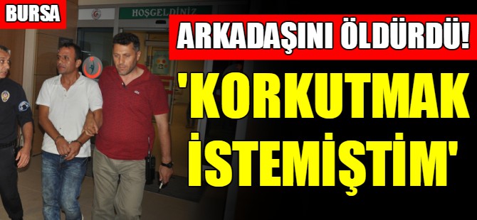 Bursa'da cinayet!