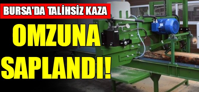 Bursa'da talihsiz kaza!