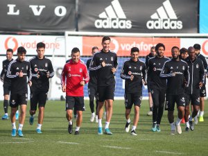 Beşiktaş maç hazırlıkarına devam etti
