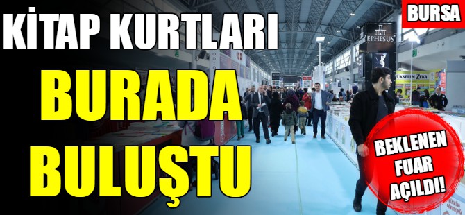 Kitap kurtları bu fuarda buluştu