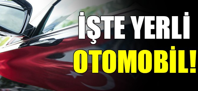 Yerli otomobilin ilk görüntüsü