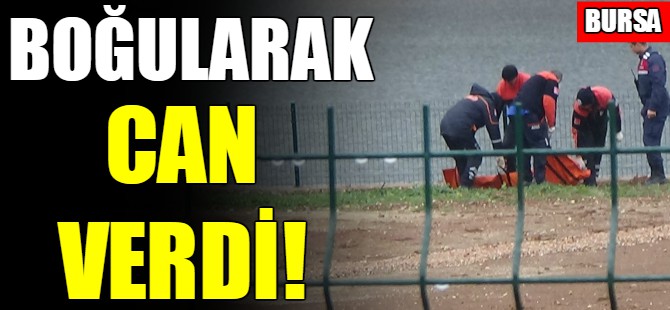 Bursa'da boğularak can verdi