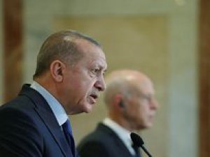 Erdoğan'dan Tunuslulara eleştiri