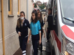 Bursa'daki okulda panik