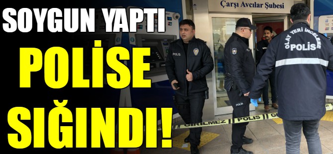 Bir garip soyguncu!
