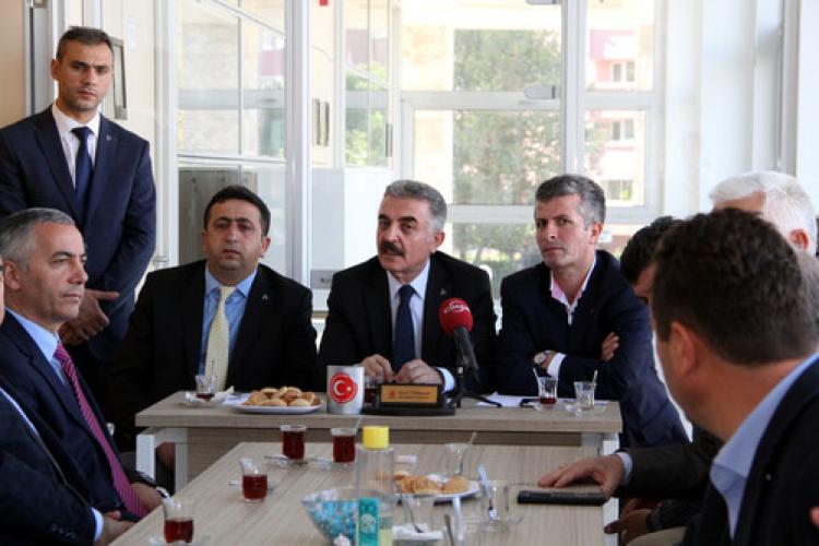 MHP’li Büyükataman muhtarlarla buluştu