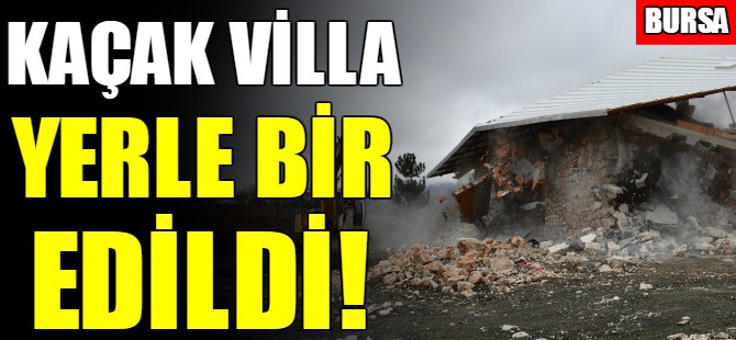 Bursa'da yıkım!