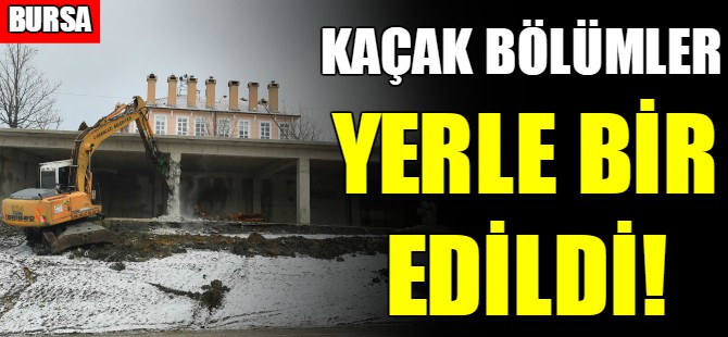 Bursa'da yıkım!
