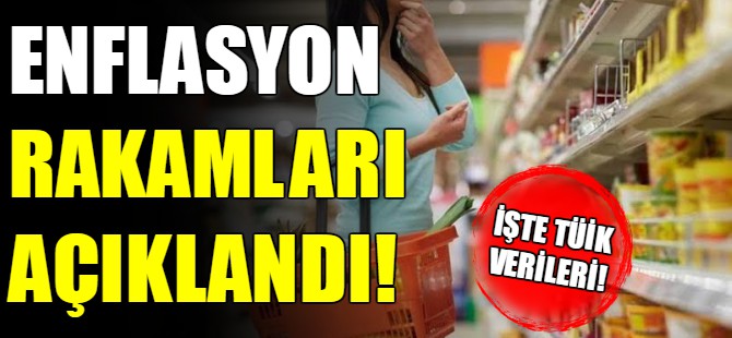 TÜİK enflasyon verilerini açıkladı