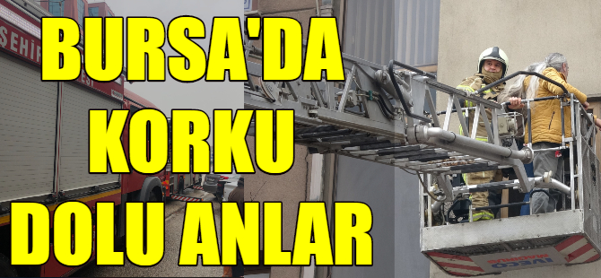Bursa'da yangın!