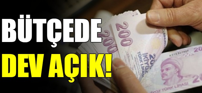 Bütçe Mart'ta 43.7 milyar açık verdi