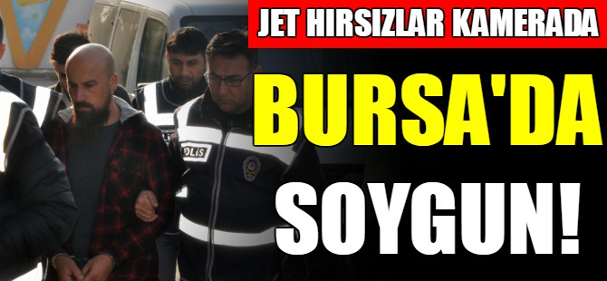 Jet hırsızlık kamerada