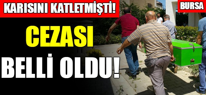 Bursa'da kadın cinayeti!