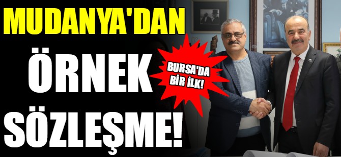 Bursa'da bir ilk!