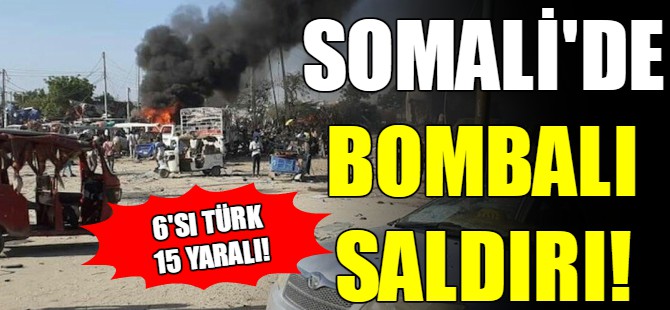 Somali'de bombalı araçla saldırı