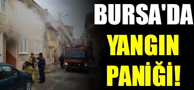 Bursa'da yangın