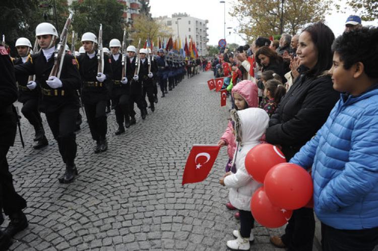 Cumhuriyet Bayramı Çanakkale'de de coşkuyla kutlandı