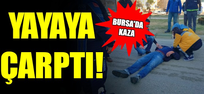 Bursa'da kaza:1 yaralı