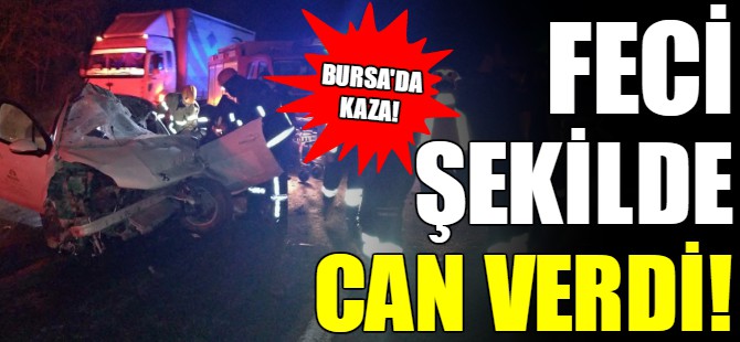 Bursa'da kaza!