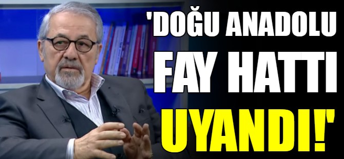 "Doğu Anadolu Fay hattı uyandı"