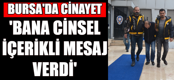 Bursa'da cinayet