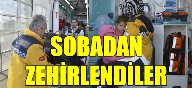 Sobadan zehirlendiler