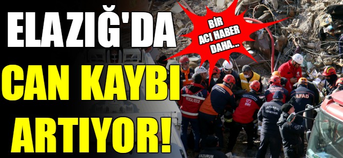 Can kaybı artıyor!