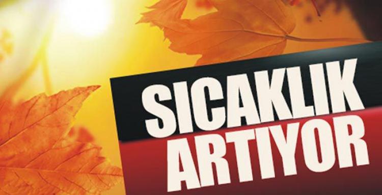 7 şehir için sıcak hava uyarısı