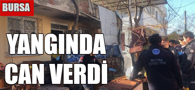 Bursa'da yangın!