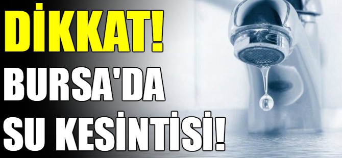 BUSKİ'den uyarı