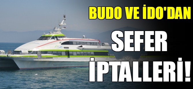Bazı seferler iptal